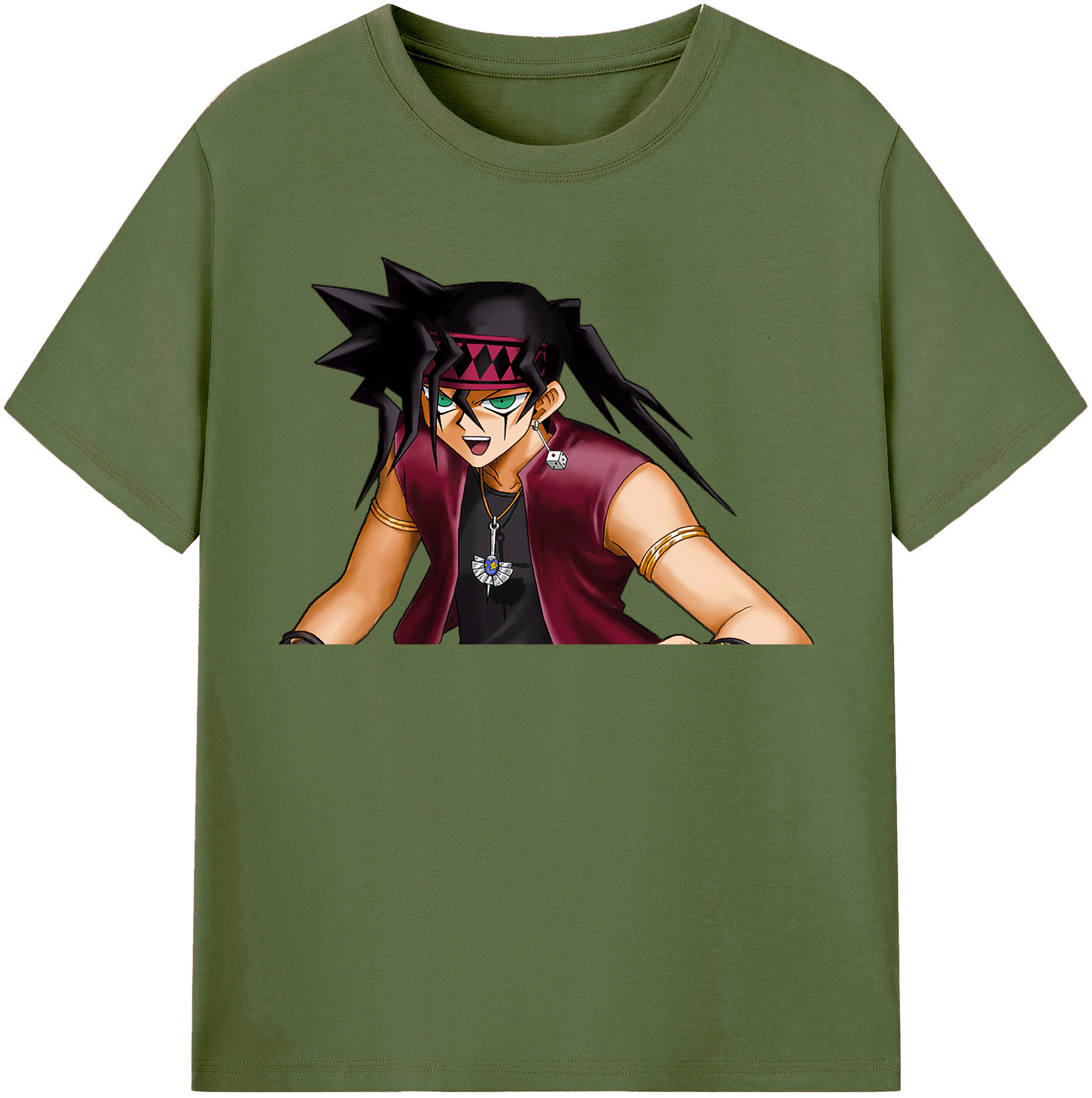 （画像用） 遊☆戯☆王 Yu-Gi-Oh! 綿100％半袖Tシャツ（フロントプリント）